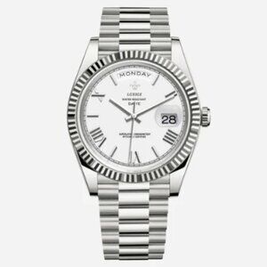 Santos Pearl Men’s Watch – 40mm Stainless Steel – Brand New